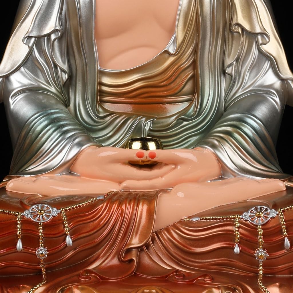 Estatua De Buda para Interiores Adornos Zen De Resina For Adoración En El Hogar, Buda III, Sala De Estar, Estudio, Meditación, Manualidades Estatua De Buda Meditando