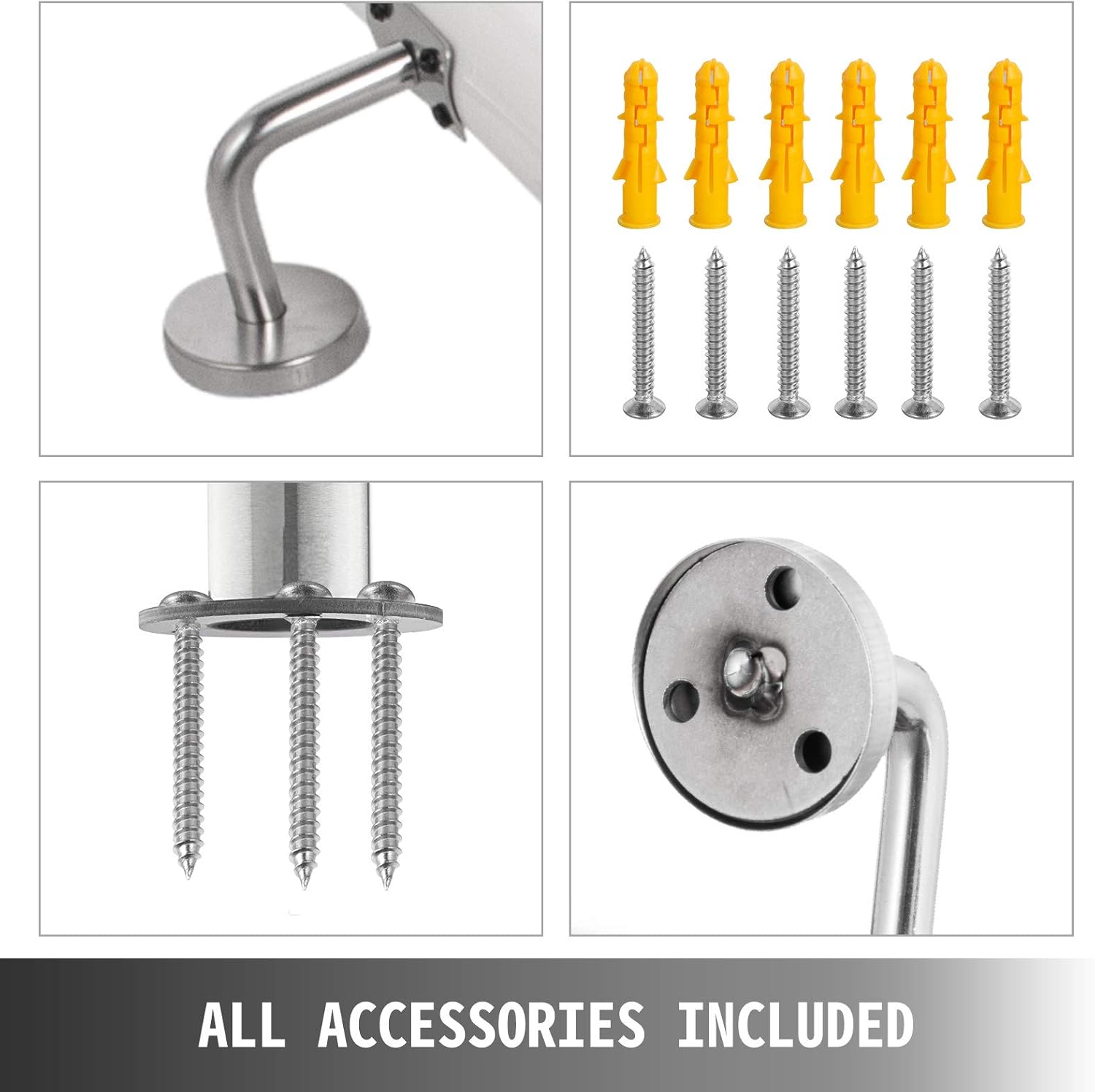 60% Off Discount Happybuy Stair Handrail 4ft Length, Stair Rail Aluminum White, Handrails for Stairs 200lbs Load Capacity Stairway Railing Round Steel Pipes Hand Rails for Indoor Stairs Wall Mounted Staircase Outdoor 70% Off Everything Happybuy Stair Handrail 4ft Length, Stair Rail Aluminum White, Handrails for Stairs 200lbs Load Capacity Stairway Railing Round Steel Pipes Hand Rails for Indoor Stairs Wall Mounted Staircase Outdoor