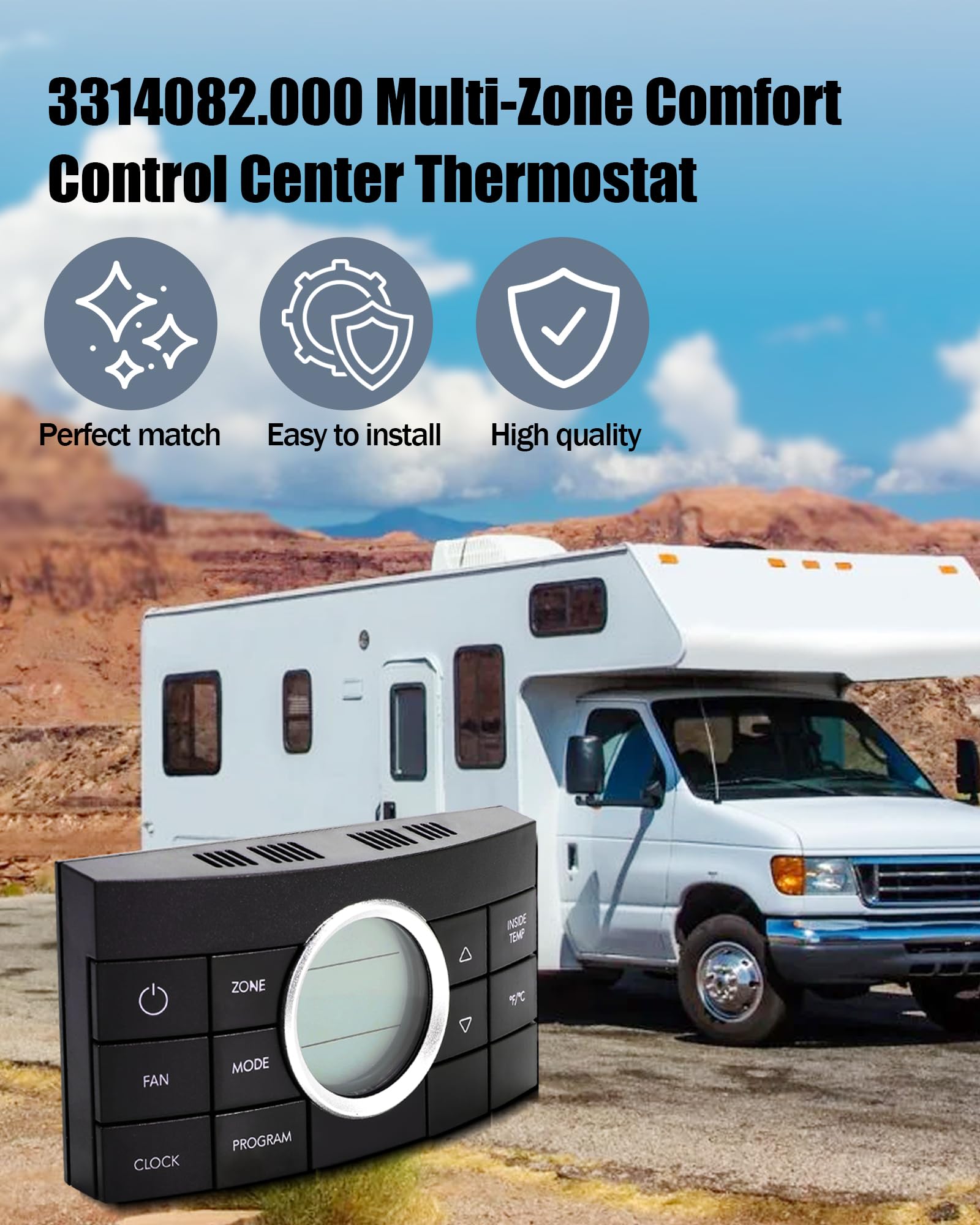 Termostato Multi-zona Dometic: Display LED E Controllo Intelligente Per Il Tuo Climatizzatore!