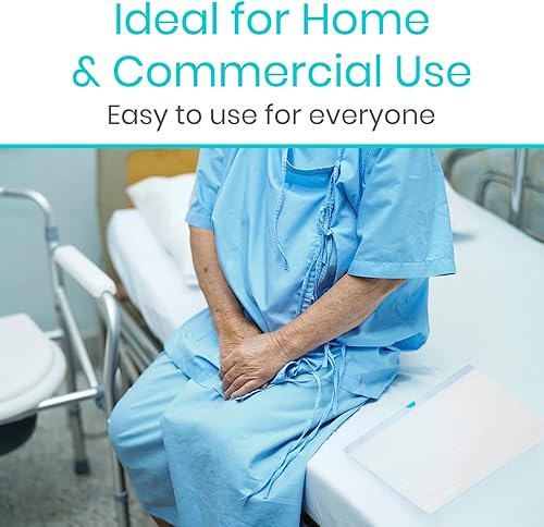 Miniatura 6 de Vive Bolsas de inodoro para mesita de noche, para silla de inodoro, bandeja de cama (paquete de 24) - Suministros para cuidadores para inodoro