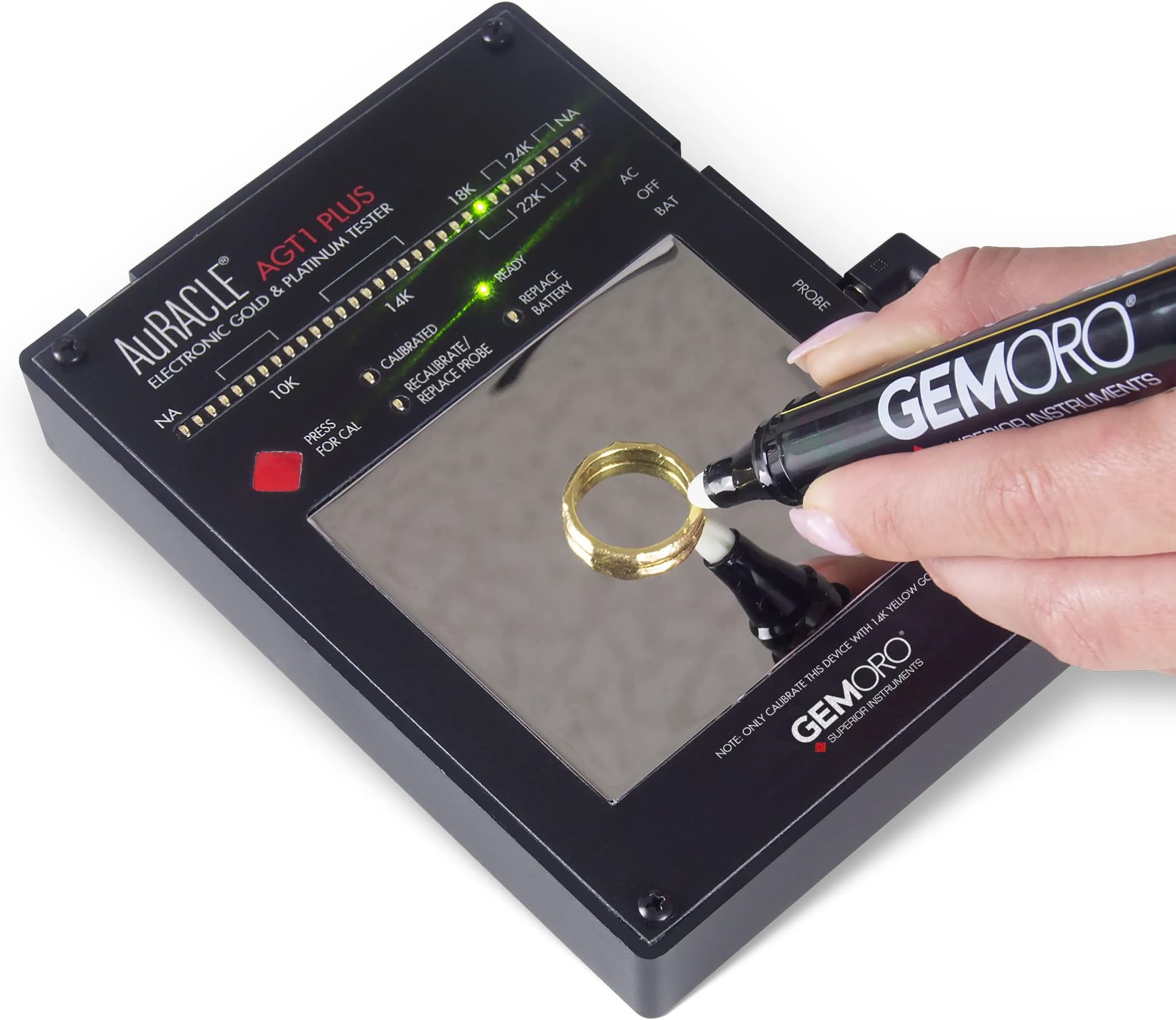 GemOro AuRACLE AGT1 Plus Electronic Gold & Platinum Tester