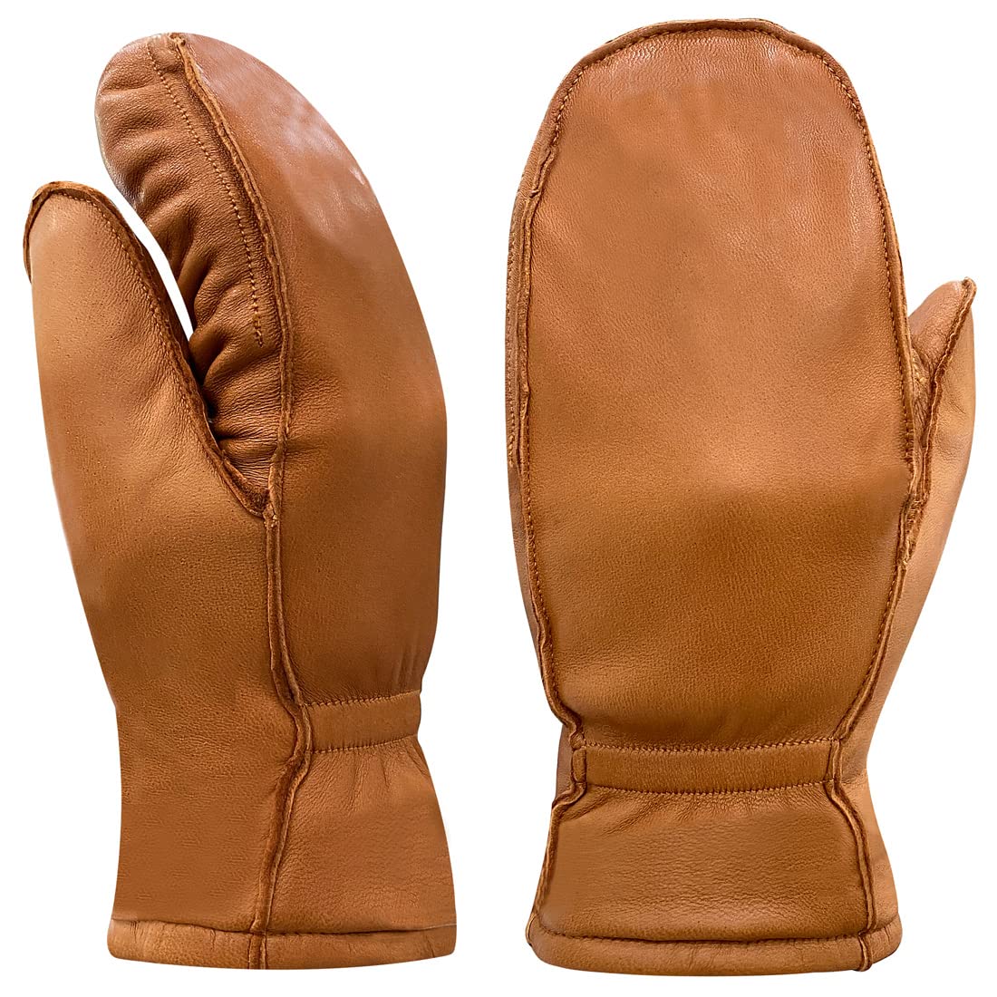 Moufle Femme en cuir - Sakura doublé lapin