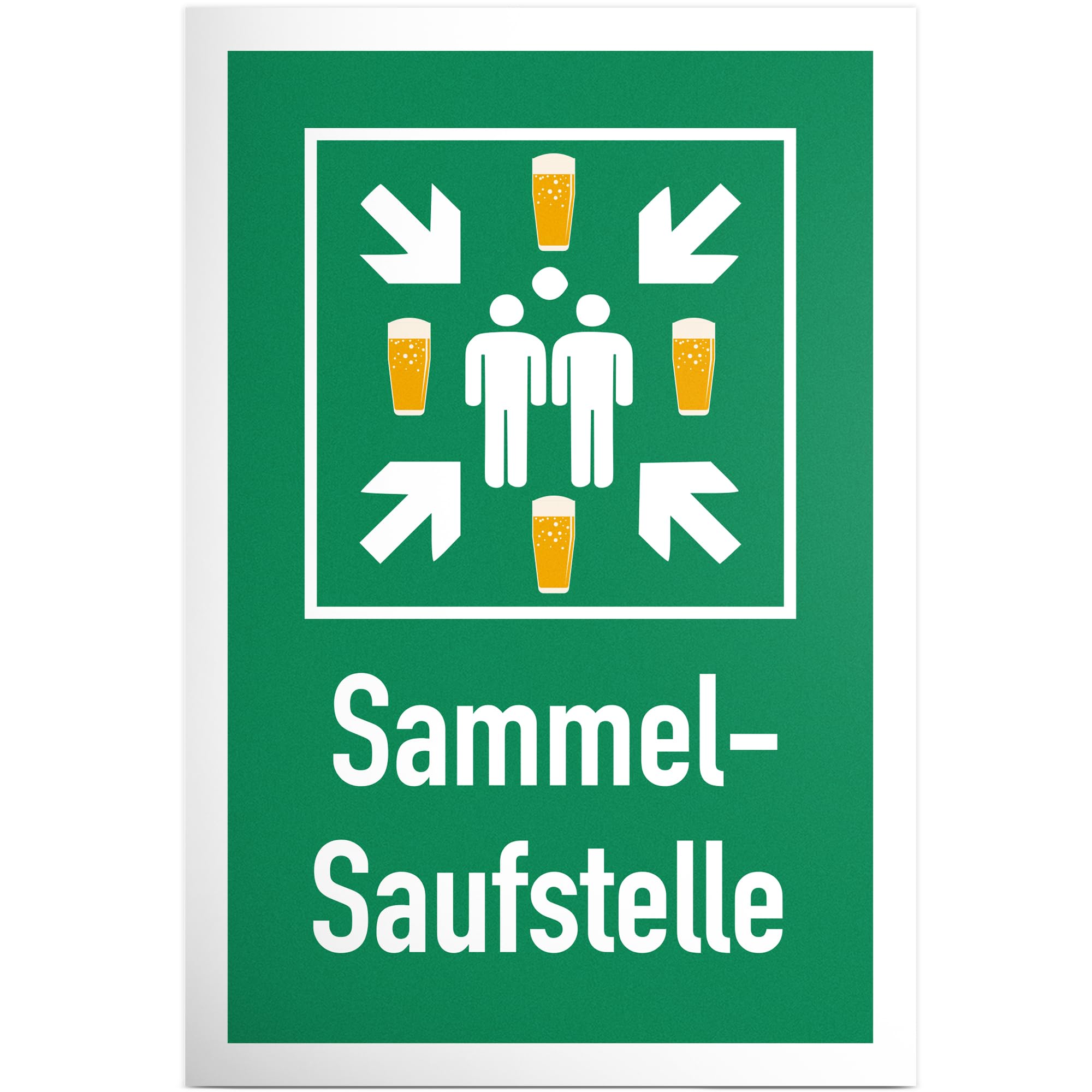 DankeDir! Collect Saufstelle Sign 20 x 30 cm Gift Alcohol Photo Booth JGA Requiste Party Birthday Gift Funny Saying Party Decoration Birthday Decoration Gift Idea-image-22