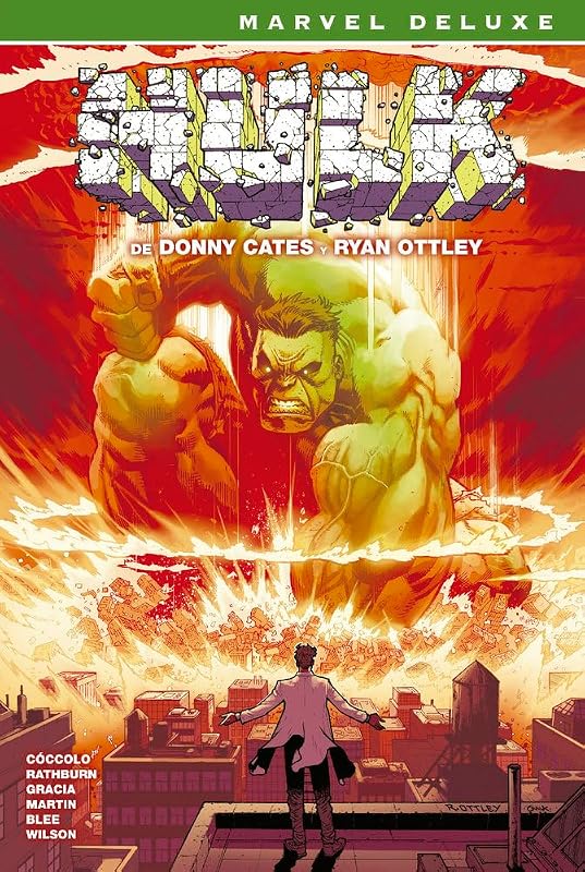 Marvel deluxe xl hulk de cates y ottley. la colección completa