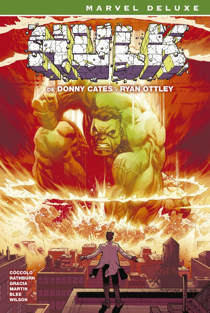 Marvel deluxe xl hulk de cates y ottley. la colección completa