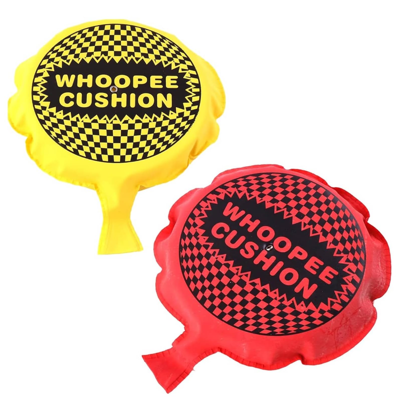 Self-Inflating Whoopee Cushion – Classic Fart Noise Maker Prank Toy for Kids & Adults | Funny Joke Gag Gift, Party Favour, Stocking Filler, Birthday (Whoopee Cushions, 12, count)