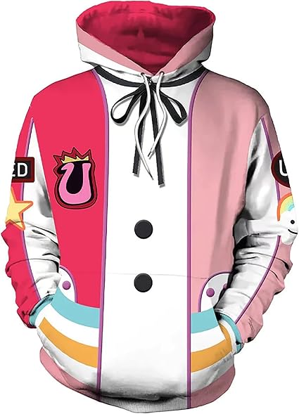 Amazon Co Jp パーカー おかしい ウタ 世界の歌姫 はんそで シャンクスの娘 メンズ フーデット ライト パーカー 5xl ファッション