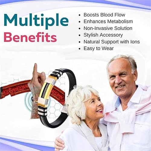 Miniatura 2 de KDGENG Annaspick Apus Ion Therapeutic Lympunclog Titanium Wristband Pro, Oveallgo Titanium Therapy Bracelet Pro, pulsera de titanio Oveallgo Pro,