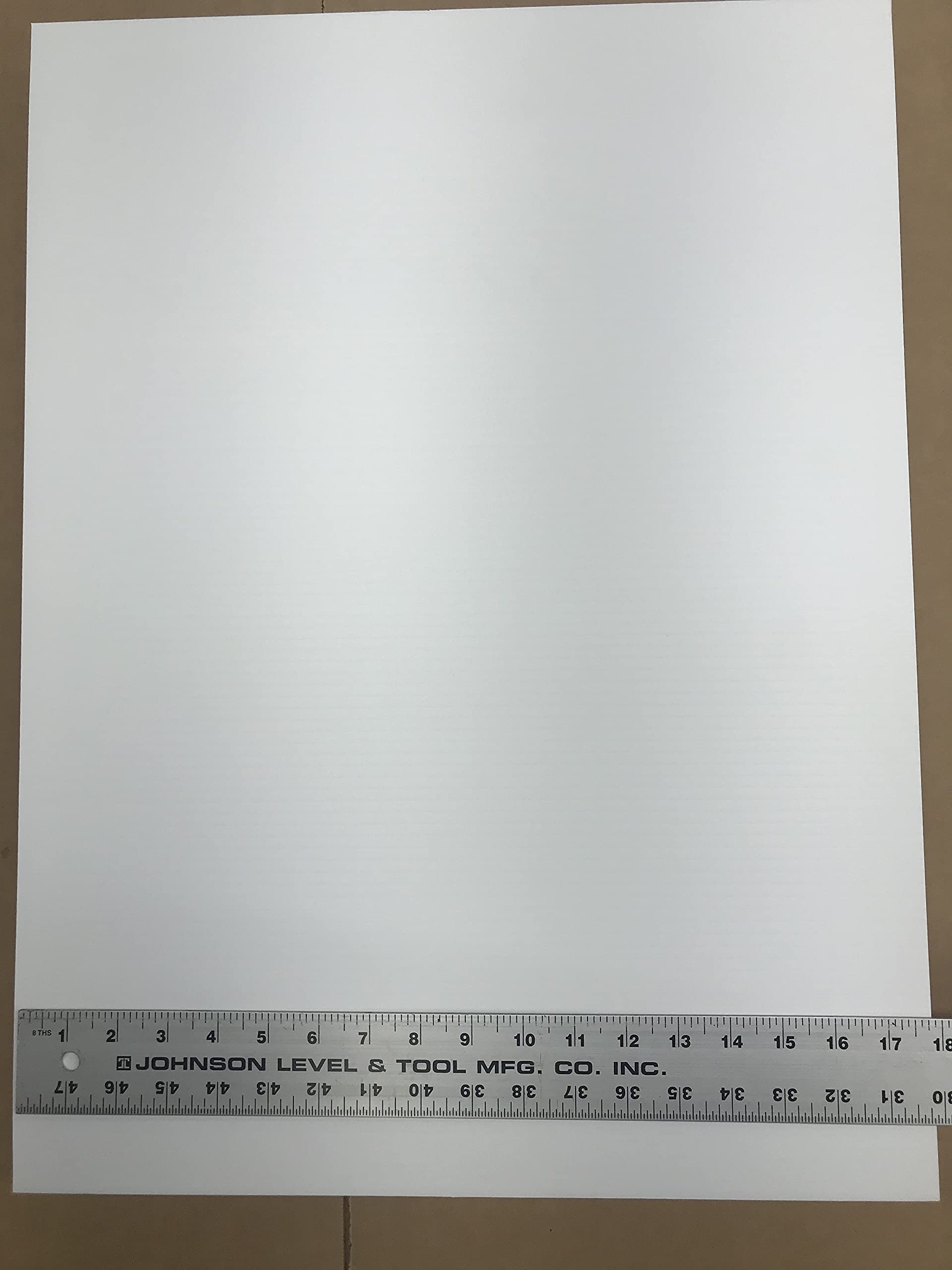 50 znaków biały 45,7 x 61 cm x 4 mm faliste plastikowe znaki puste, pakiet 50 szt. tablica znakowa, wysyłka tego samego dnia!