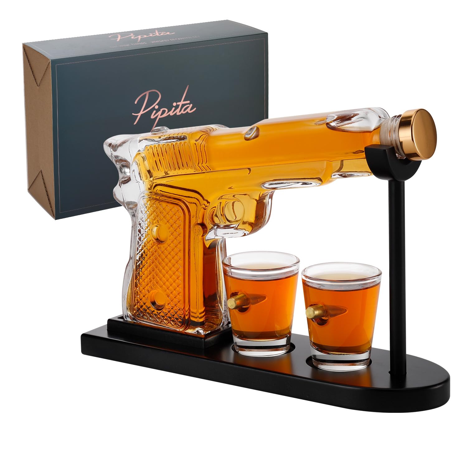 Conjuntos de jarras de whisky, juego de jarras de licor con 2 vasos y abrebotellas en forma de llave, idea de regalo de cumpleaños única para hombre, papá, cumpleaños genial, regalo
