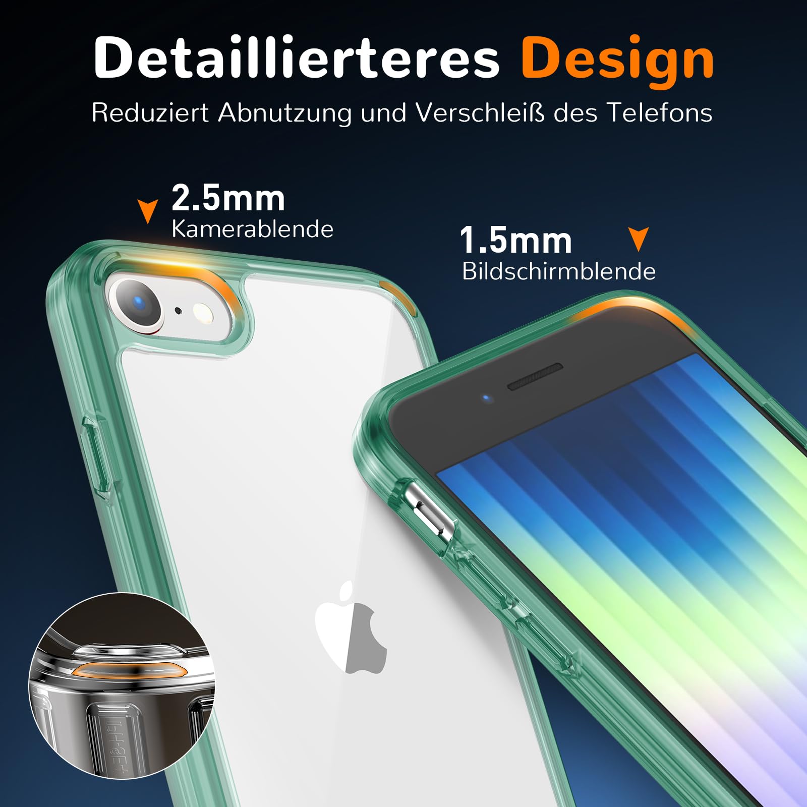 Clear Case for iPhone 15, Ultra Thin, Shockproof TPU Cover, Anti-Yellowing, Crystal Clear, Phone Case for Apple iPhone 15 - Clear — view 297