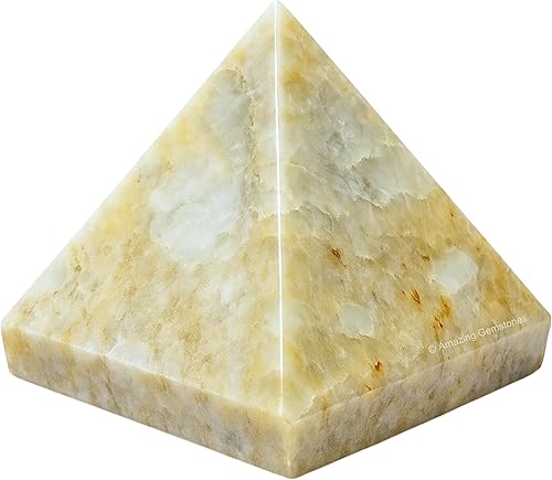 Miniatura 438 de Amazing Gemstone Lapis Lazuli Pyramid Crystal Healing Stones - 2" Great Pyramid Figurine of Natural Stone Pyramid for Meditation, Reiki, Chakra