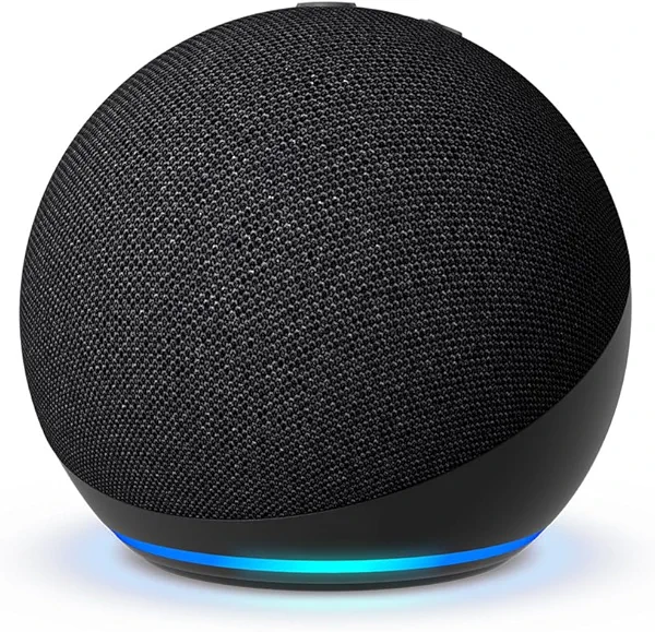 Amazon Echo Dot, Vibrant sounding Alexa speaker, Great for bedrooms, dining rooms and offices, Charcoal