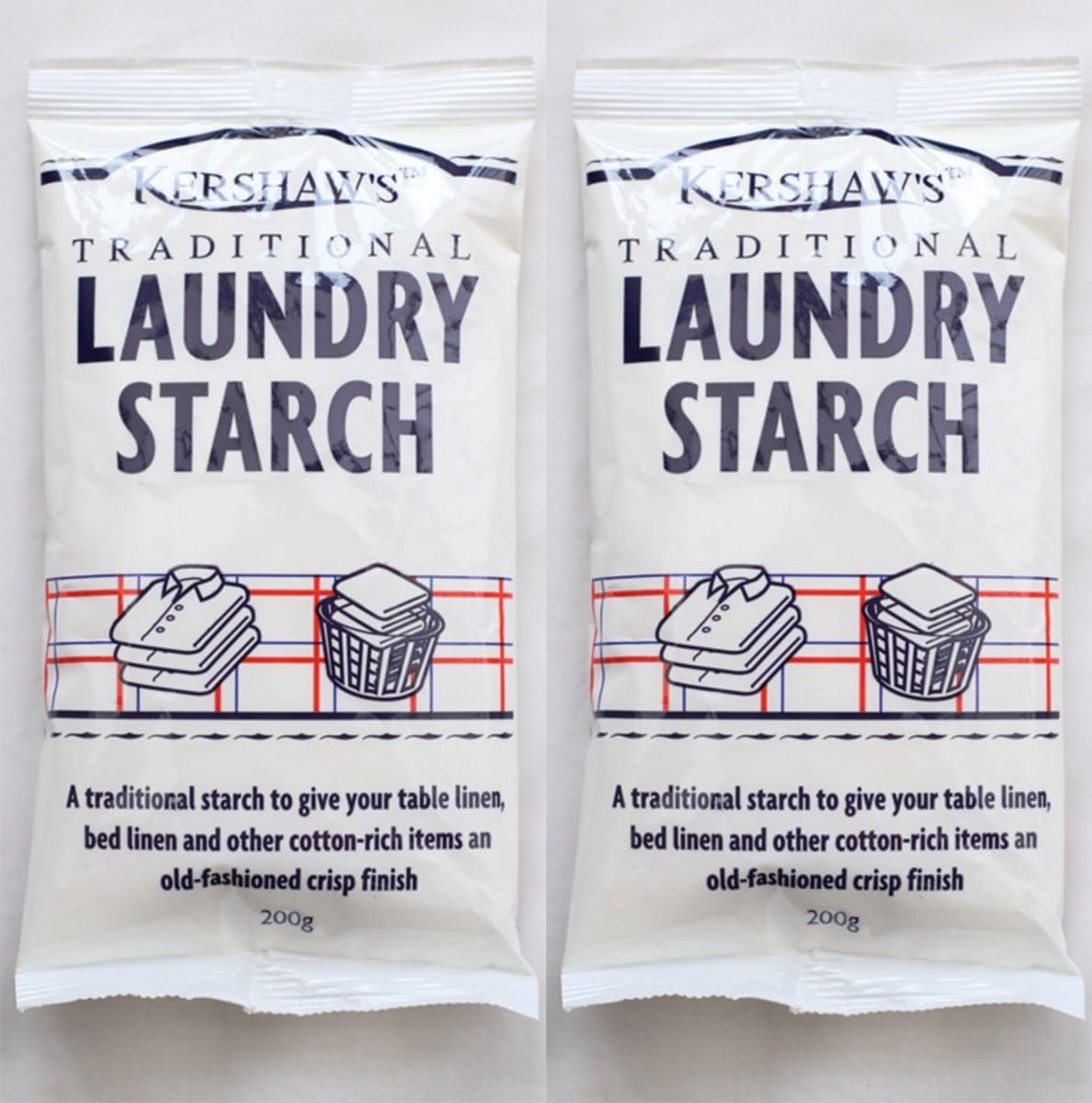 Traditional Laundry Starch Twin Pack