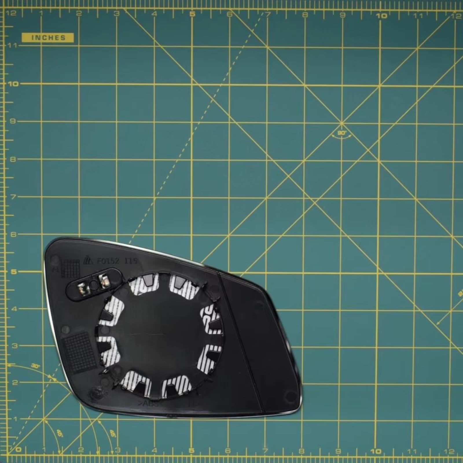 Auto Specchio Retrovisore di Vetro Per BMW Per F20 F21 2010-2015 Riscaldata Blu Porta Laterale Ala Specchio di Vetro 51167251583 51167251584 Vetro Retrovisore(Left)