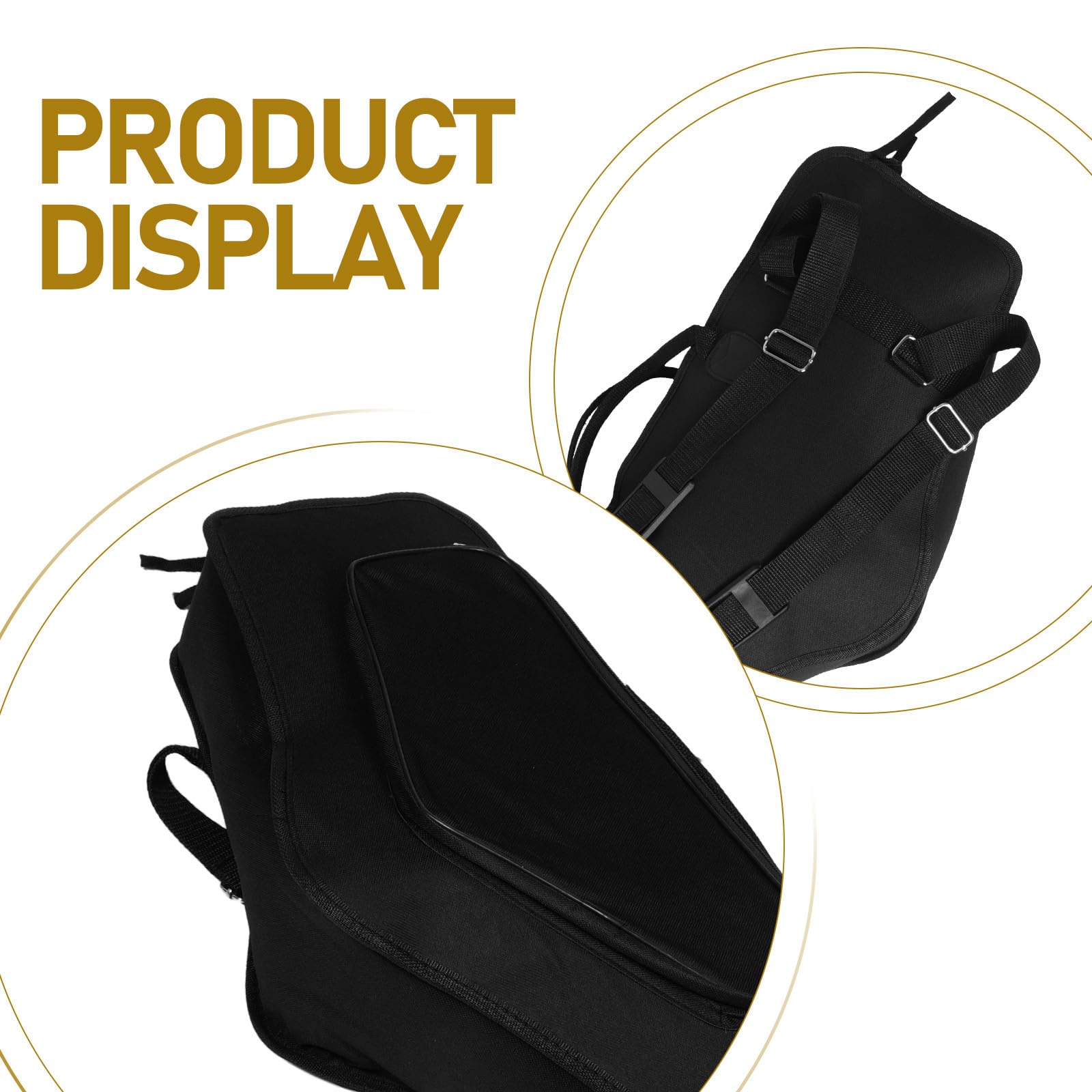 VICASKY Borsa per Sassofono Contralto Resistente e Antiurto, Zaino Tasche Organizzate per Accessori, Progettata per Musicisti Professionisti e Studenti