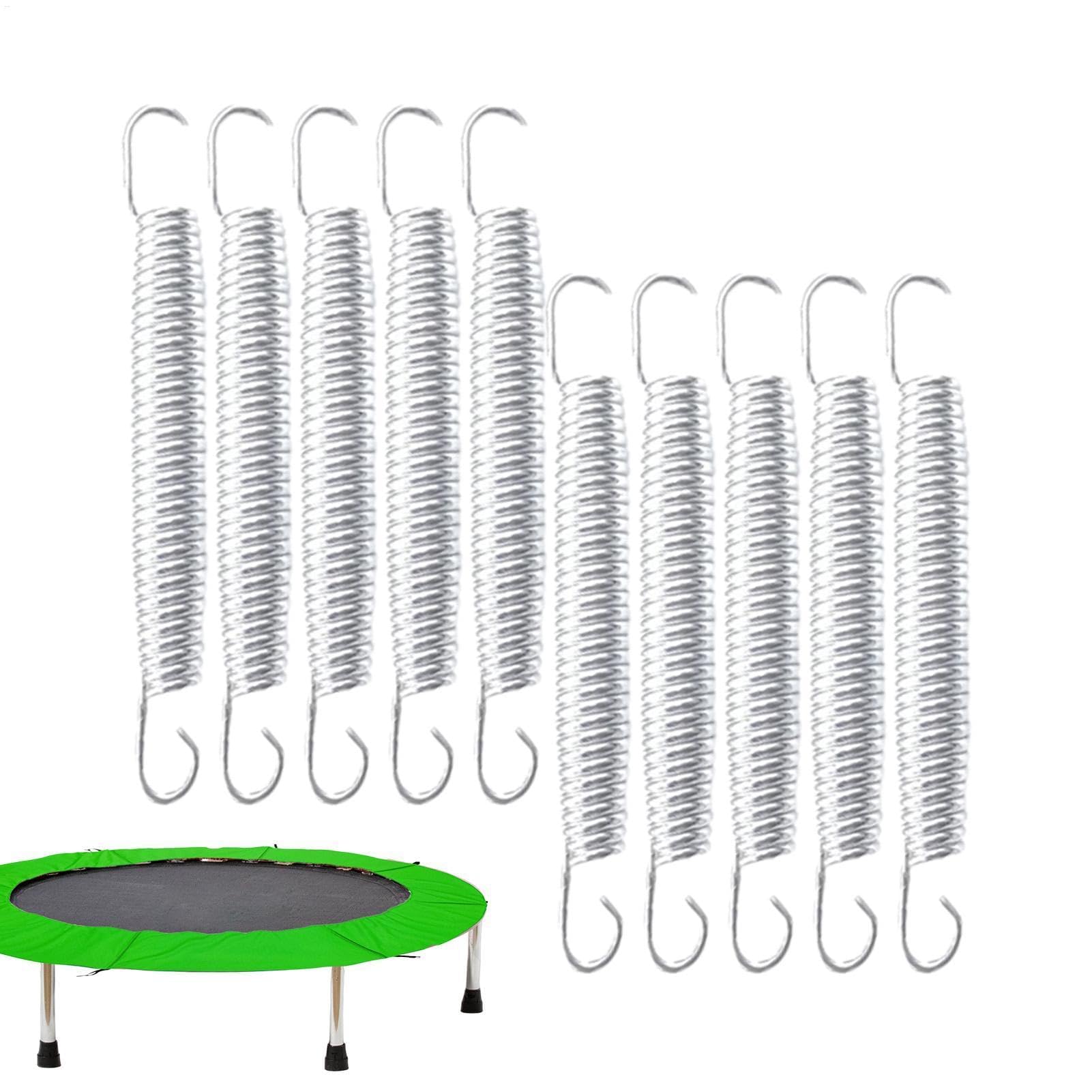 Robuste Trampolin-Ersatzfedern – 10er-Pack Federhaken für Outdoor-Trampolin, hochfestes Zubehör für mehr Sicherheit und Leistung