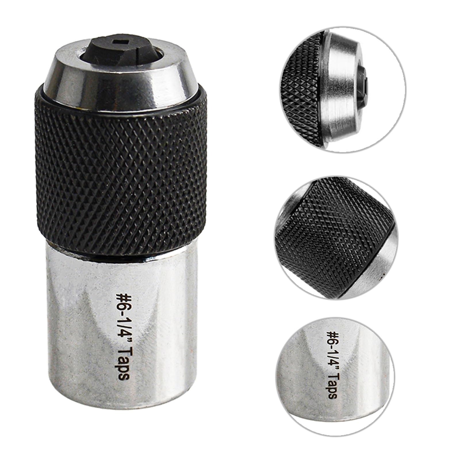 Chiave a cricchetto per maschi da 2 pezzi, attacco da 3/8 di pollice, utensile manuale, maschi da 1/4-1/2, maschi da 0-1/2, set di bussole per maschiatura, adattatore per bussole per maschiatura (2