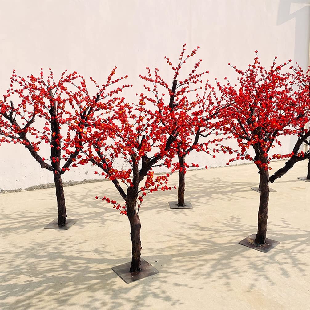 6 Künstliche Pflaumen - Lebensechte Obst-Deko Für Wohnung Und Büro