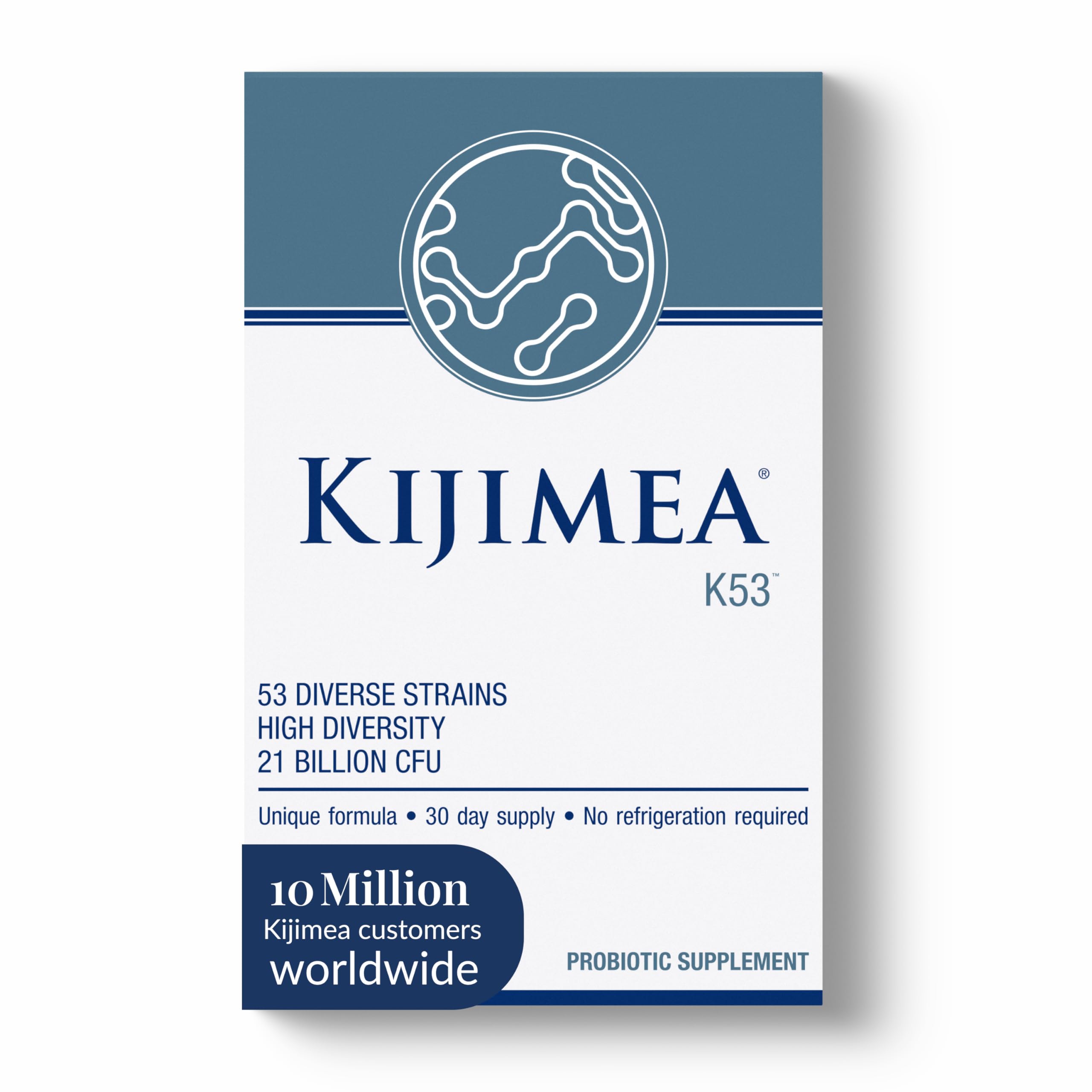 Amazon.com: Kijimea K53, 53 synergistic probiotic strains, High