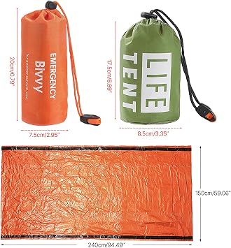 Proof Fireproof Lightweight Bugout For Camping Hiking Reflective Outdoor Survival Shelter Tent Camping Equipment