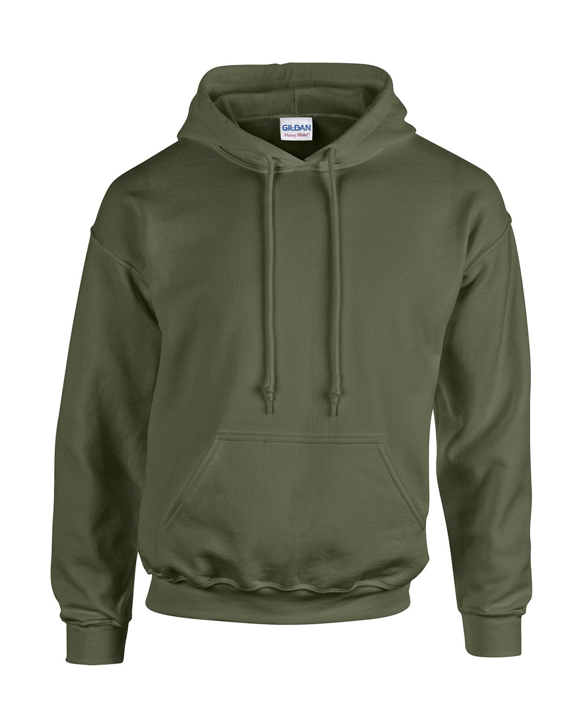GILDAN Men's 50/50 Adult Crewneck Sweatshirt, Green (Military Green), S UK