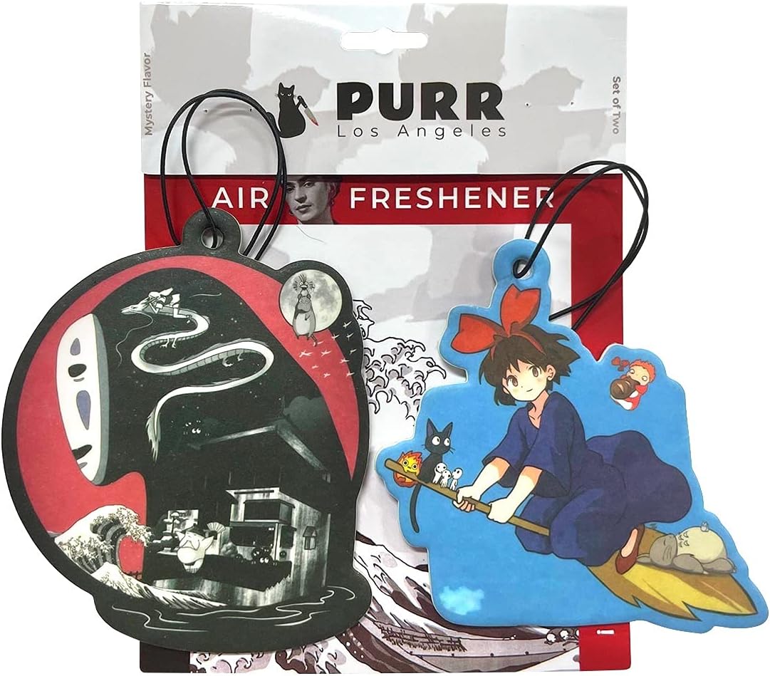 PURR Car Air Freshener Hanging Cute Anime Car Air