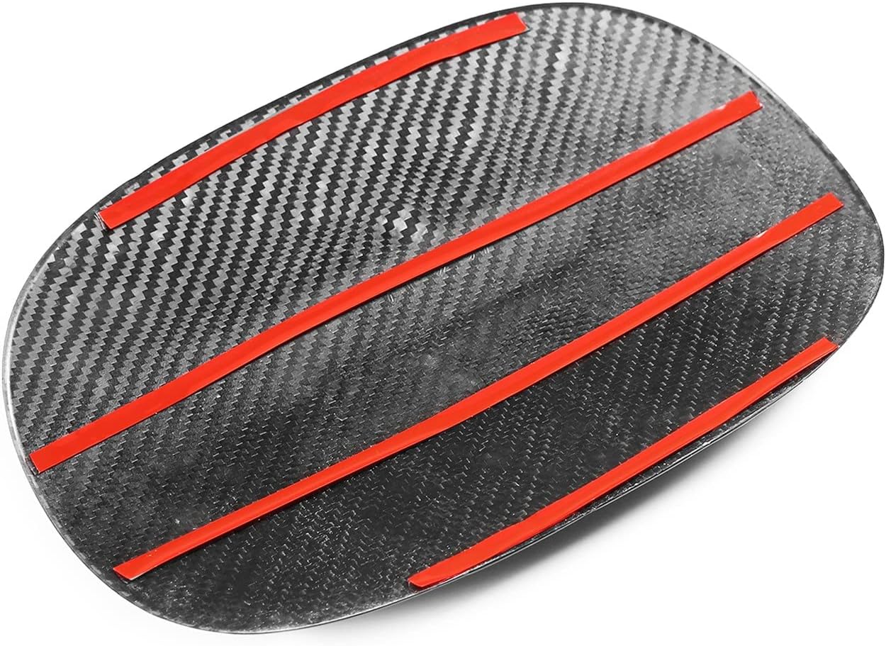 Fit for Porsche macan 2014-2020 Real Forged Carbon Fiber Tank Cover Gas Cap Trim