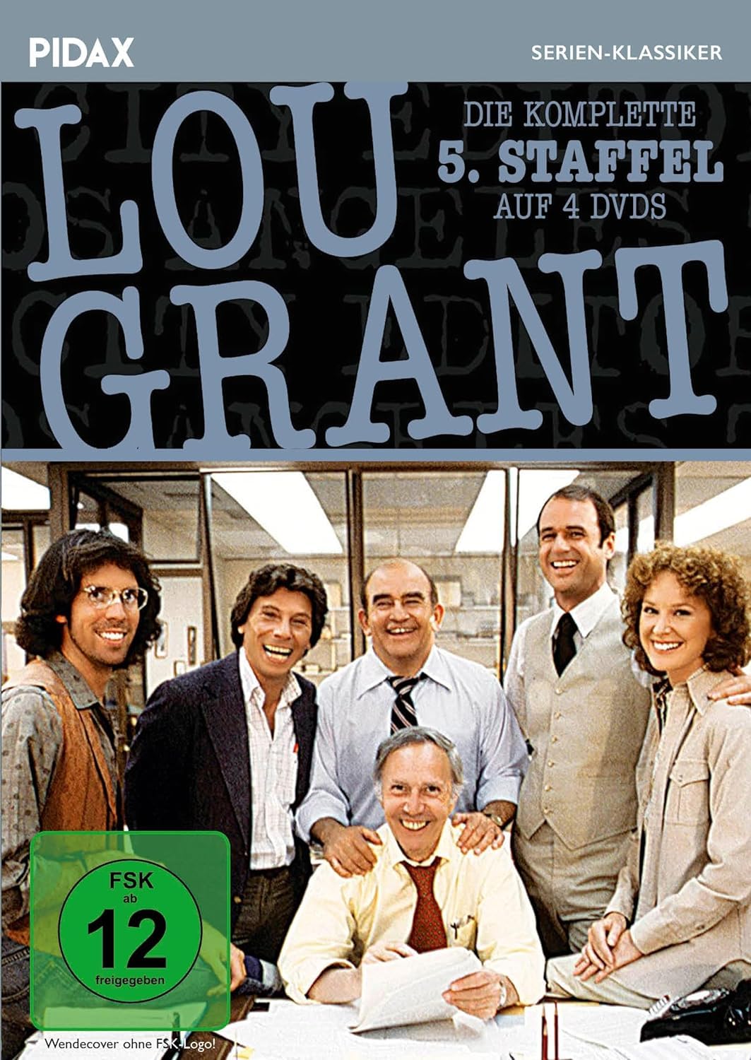 Lou Grant - die komplette 114-teilige preisgekrönte Kult Reporter Serie mit Edward Asner (Pidax Serien-Klassiker) zzgl. Bonus Krimi