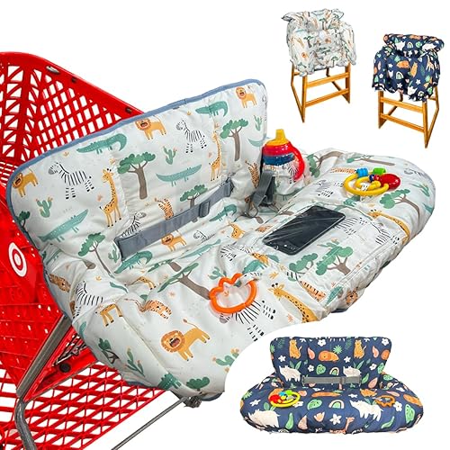 Miniatura 63 de Funda para carrito de compras para bebé, funda para carrito de comestibles para bebé niño y niña, funda para silla alta para bebé y niño, regalo