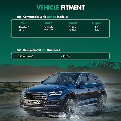 Miniatura 3 de SCITOO 15650RNAA00 921069 - Varilla de medición de aceite de motor de 21.81 pulgadas para Honda Civic 2006-2015, para Honda HR-V 2016