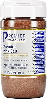 Premier Research Labs: 12 oz Premier Pink Salt - Alaea Pink Hawaiian Sea Salt, Organic Himalayan Pink Salt and Australian ...