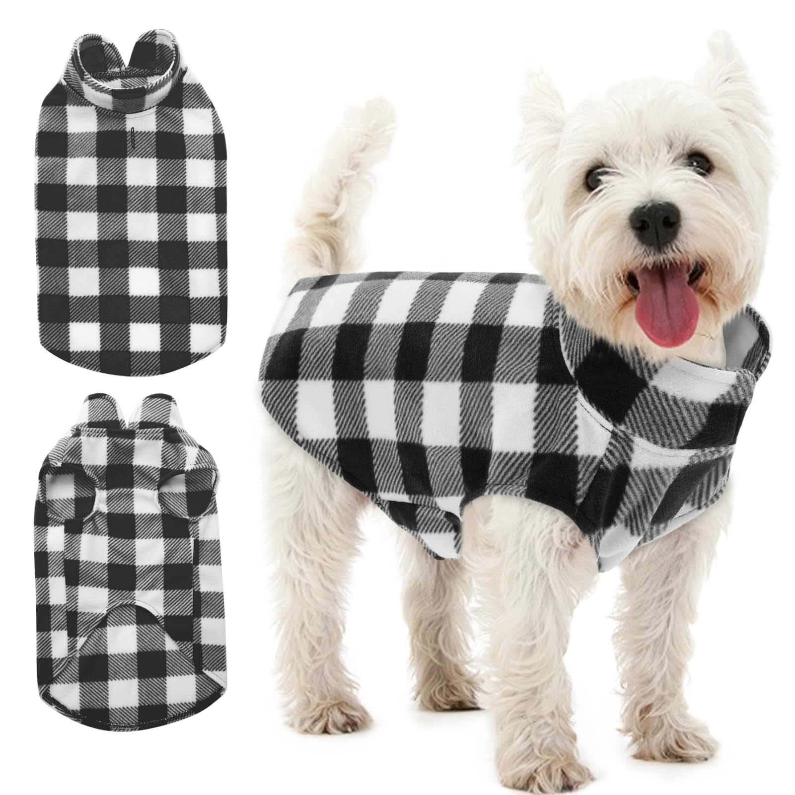 Dog Fleece Sweater Dog Pullover Vest Clothes for Extra Large Dogs