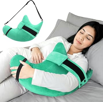 Shoulder Surgery Pillow for Rotator Cuff Pain Impingement Replacement Recovery Aids Side Sleepers Body Post Arm Torn Injury Support Relief Supplies Broken Collarbone Neck Rehab Must Haves