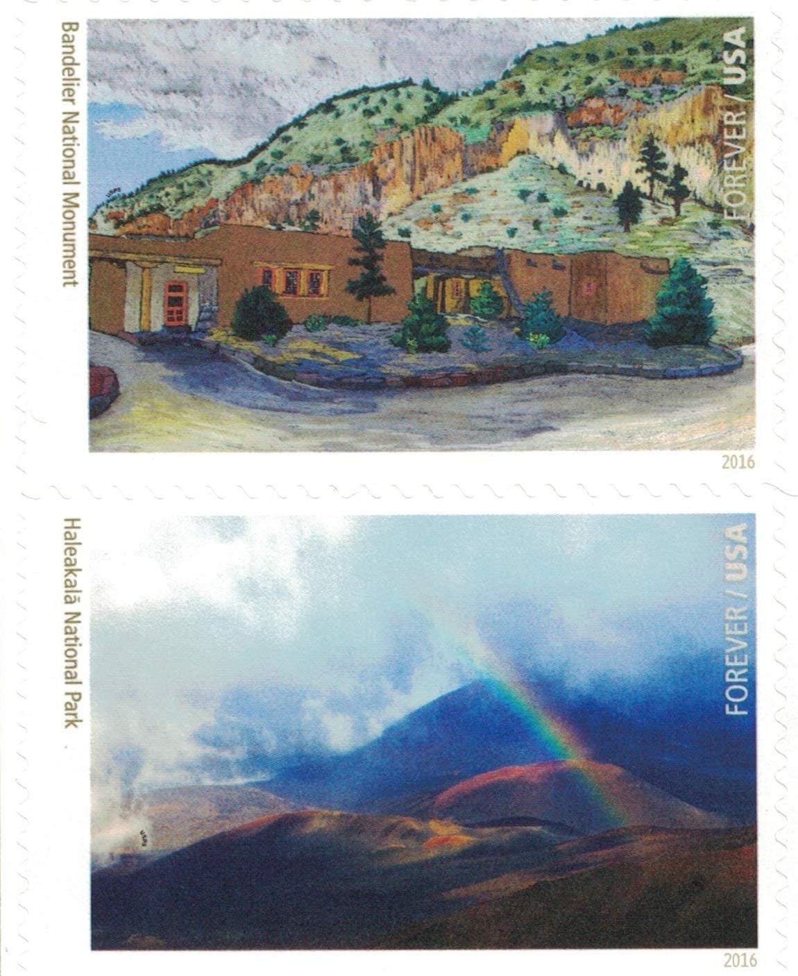 National Parks (Sheet of 16) First-Class Mail Forever Postage Stamps 2016 Scott #5080