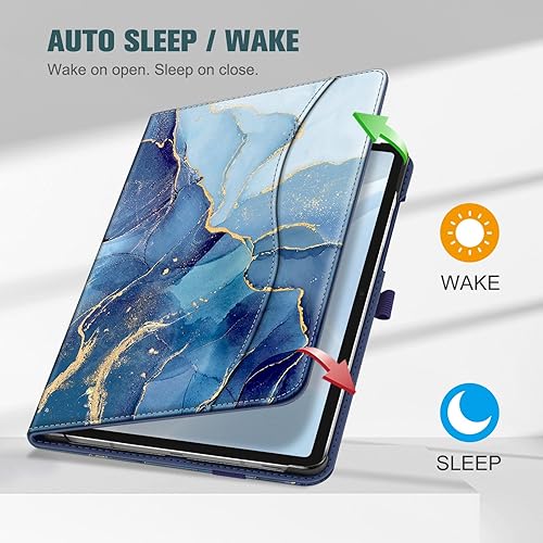 Miniatura 132 de Fintie Funda para Samsung Galaxy Tab S10 Lite/S10 FE/ S9 FE 5G 10.9 pulgadas/Tab S9 de 11 pulgadas con soporte para S Pen, cubierta protectora