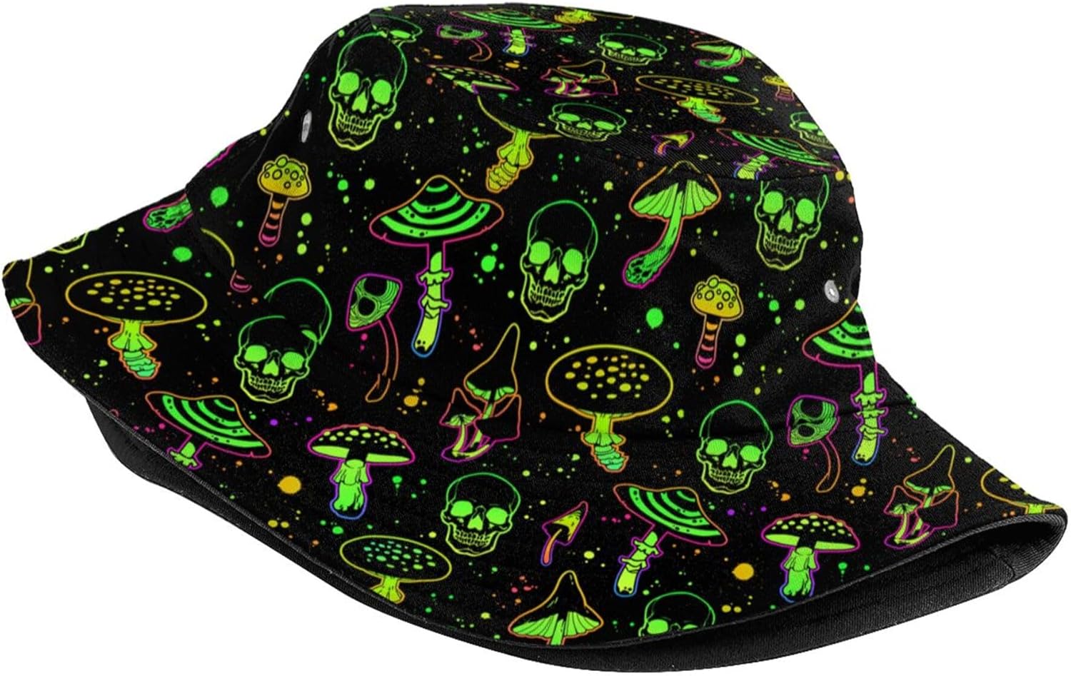 Bucket Hat for Women Men Funny Halloween Hats Packable Outdoor Fisherman Hats Caps Unisex - Image 2