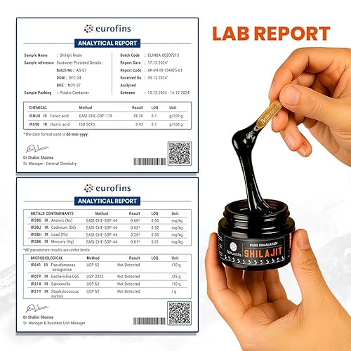 Miniatura 2 de Resina Shilajit del Himalaya para hombres y mujeres, shilajit orgánico, ácido fúlvico y más de 85 minerales naturales traza – Suplemento dietético