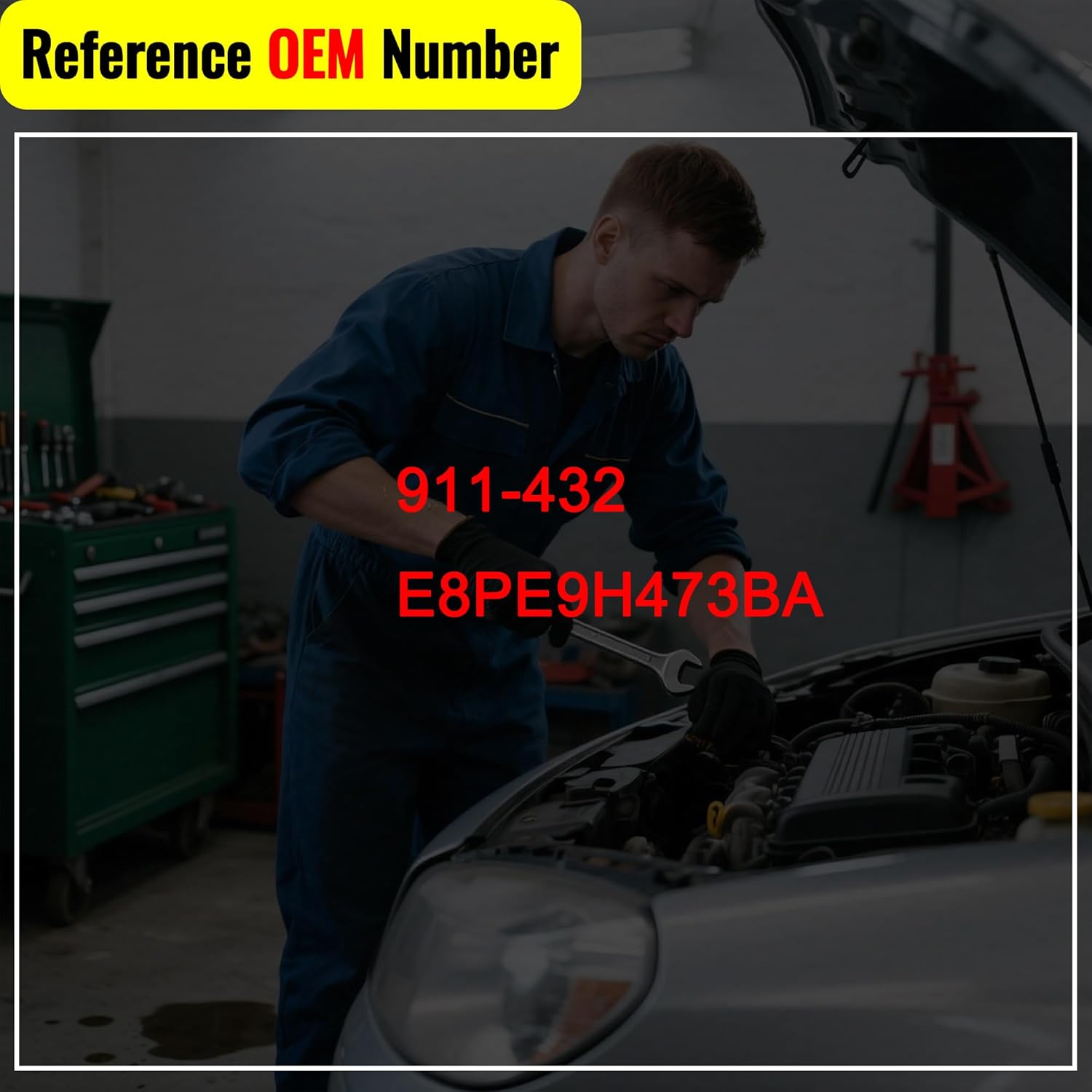 911-432 EGR Valve Compatible with Ford Aerostar Bronco E-150 E-250 E-350 Econoline Super Duty F-150 F-250 F-350 F53 Ranger E8PE9H473BA