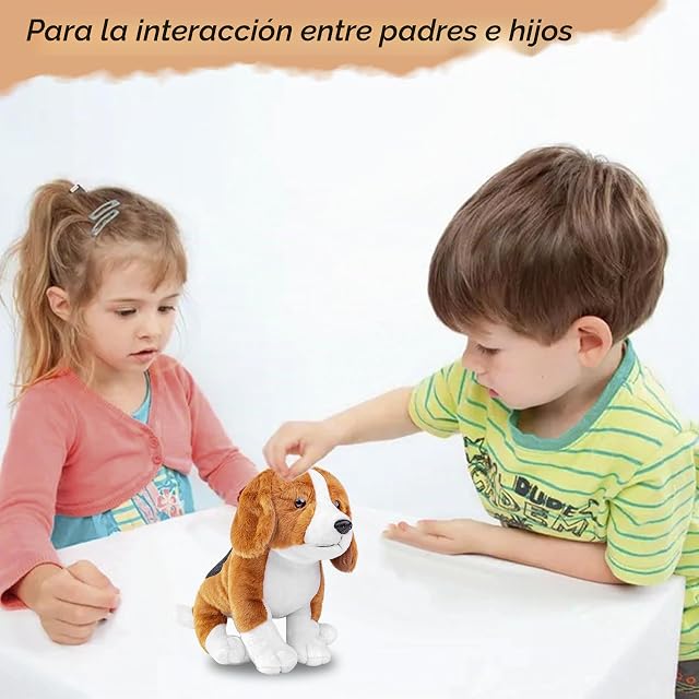 Foto 3 de 7 de lilizzhoumax Perro Beagle Peluche 30cm/12” Lindas muñecas de Relleno de roedores