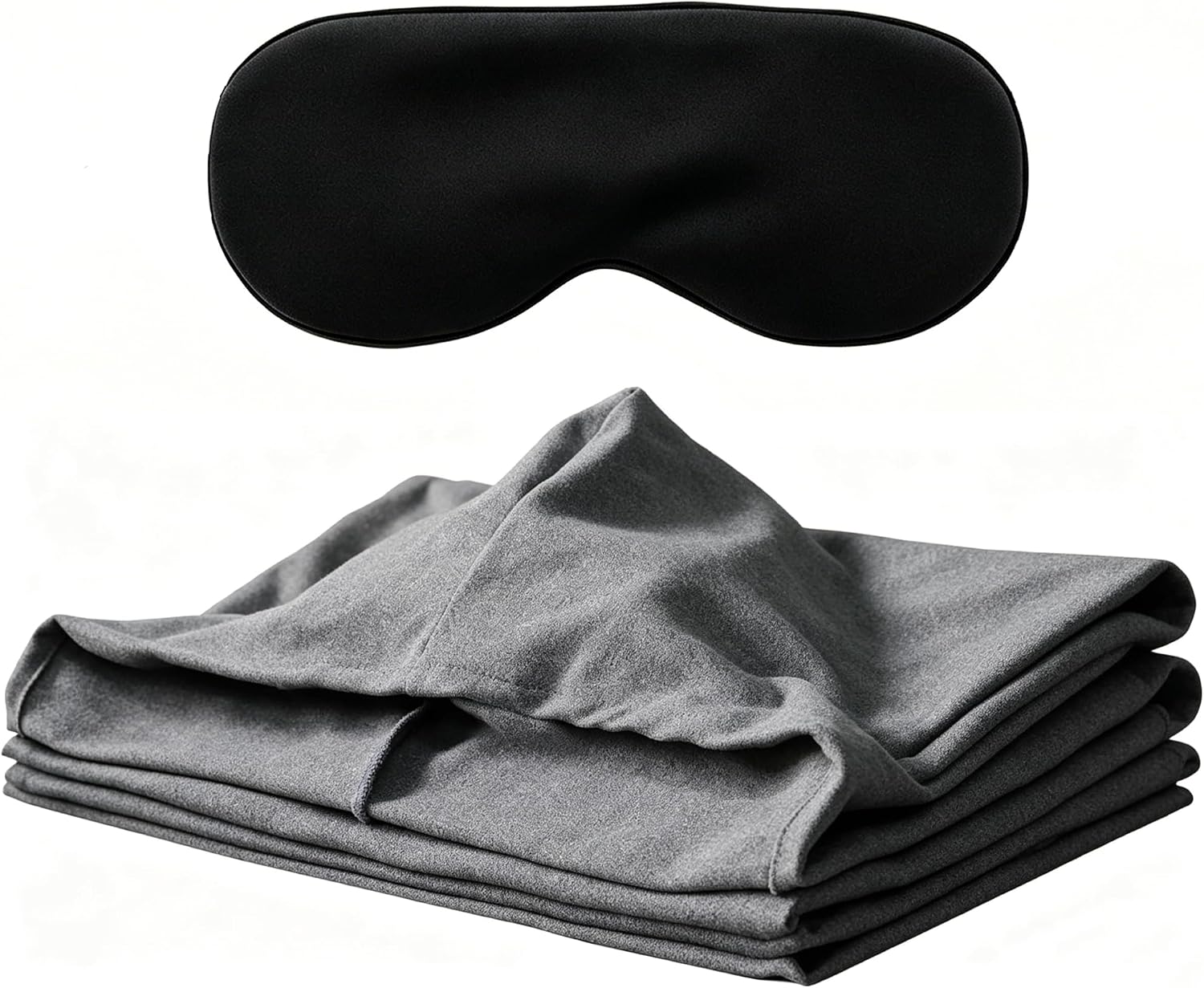 Sleep Pod for Deeper Sleep - Wearable Blanket Hoodie with Eye Mask, Improved Hug Sleeping Pod with Soft Breathable Fabric, Portable Compression Sleeping Bag for Camping, Travel & Home Lounging