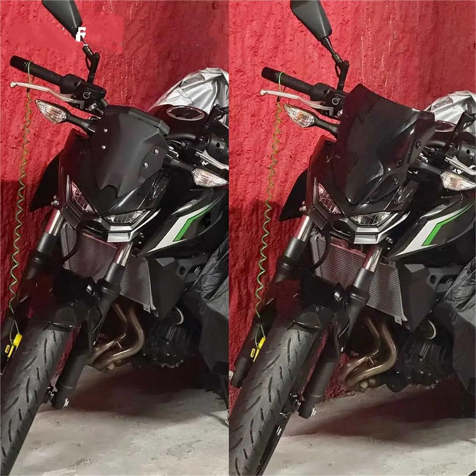 Amazon | カワサキ Z 500 SE Z500 SE ABS 2024 2025 用ウインド