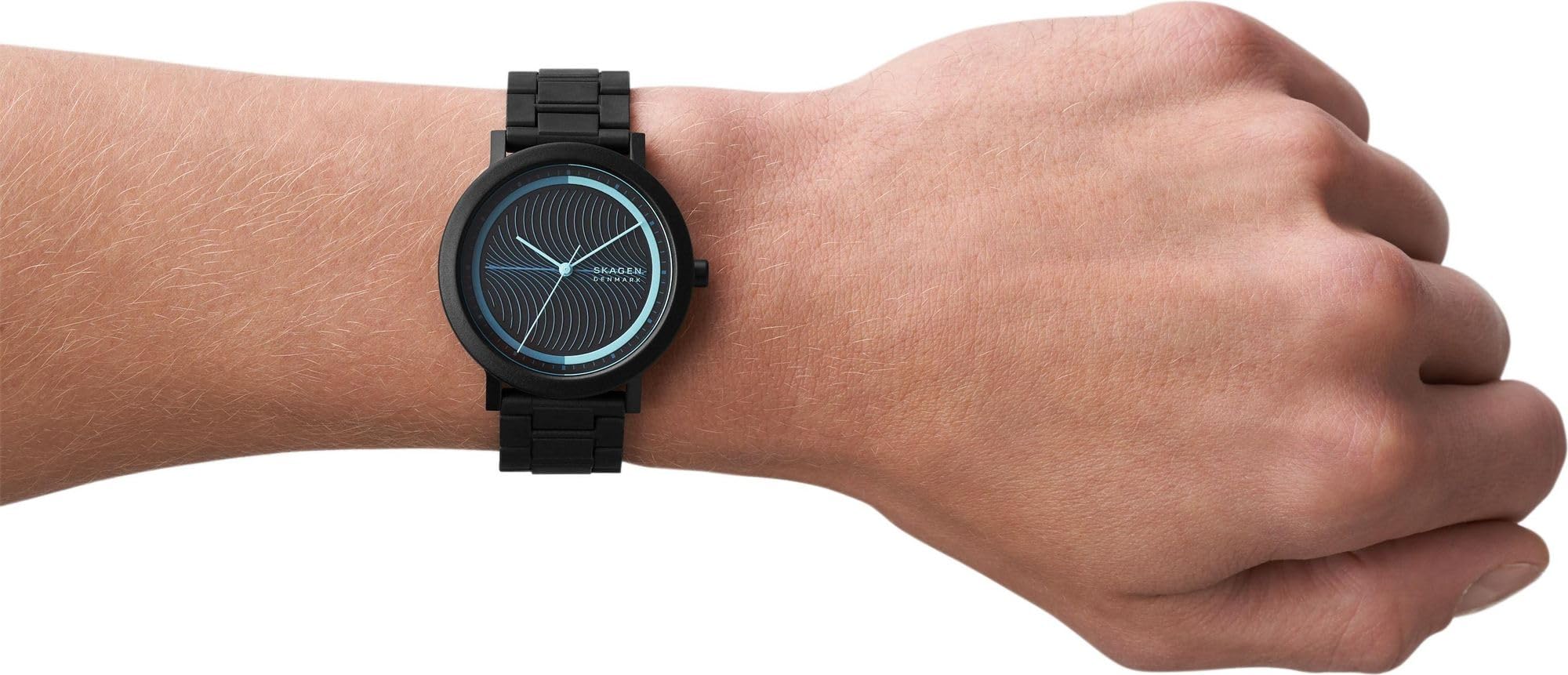 SKAGEN DENMARK AAREN Ocean Mod. Caviar Tide Ocean Material