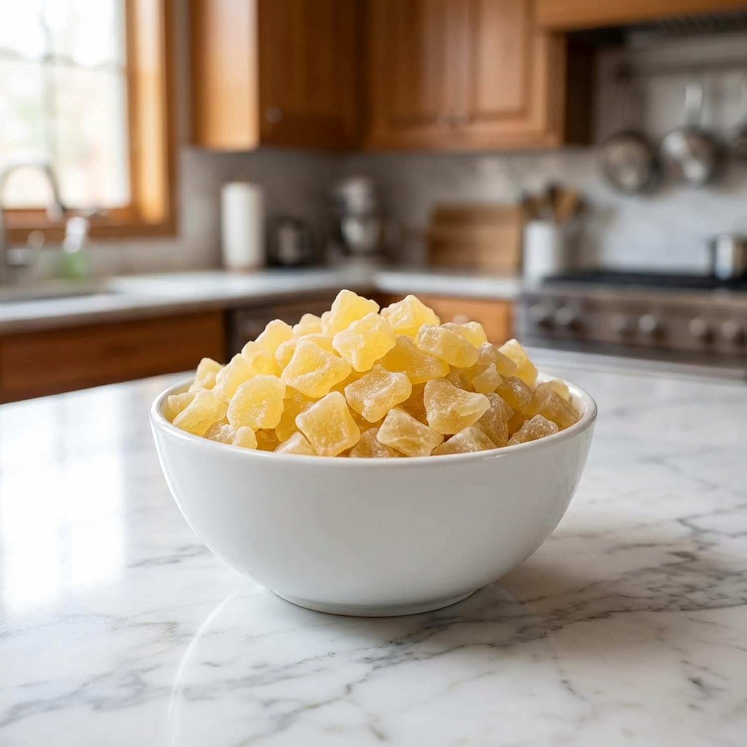 Dried Diced Pineapples Bulk 6 Lbs in Resealable Bag Kosher, Gluten Free and NON-GMO