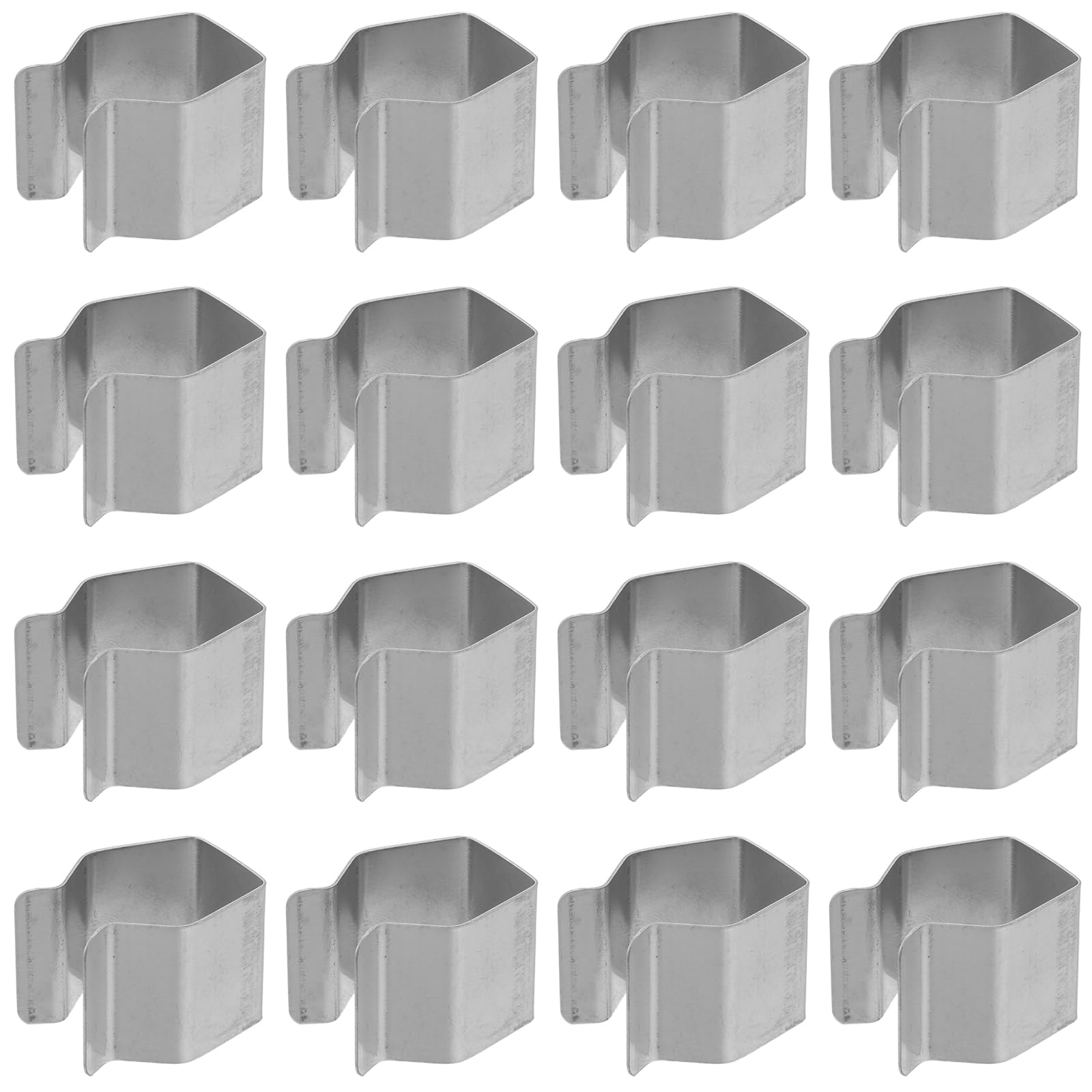 Clips de mosquiteras de acero inoxidable Anneome con fijación estable para reparar ventanas