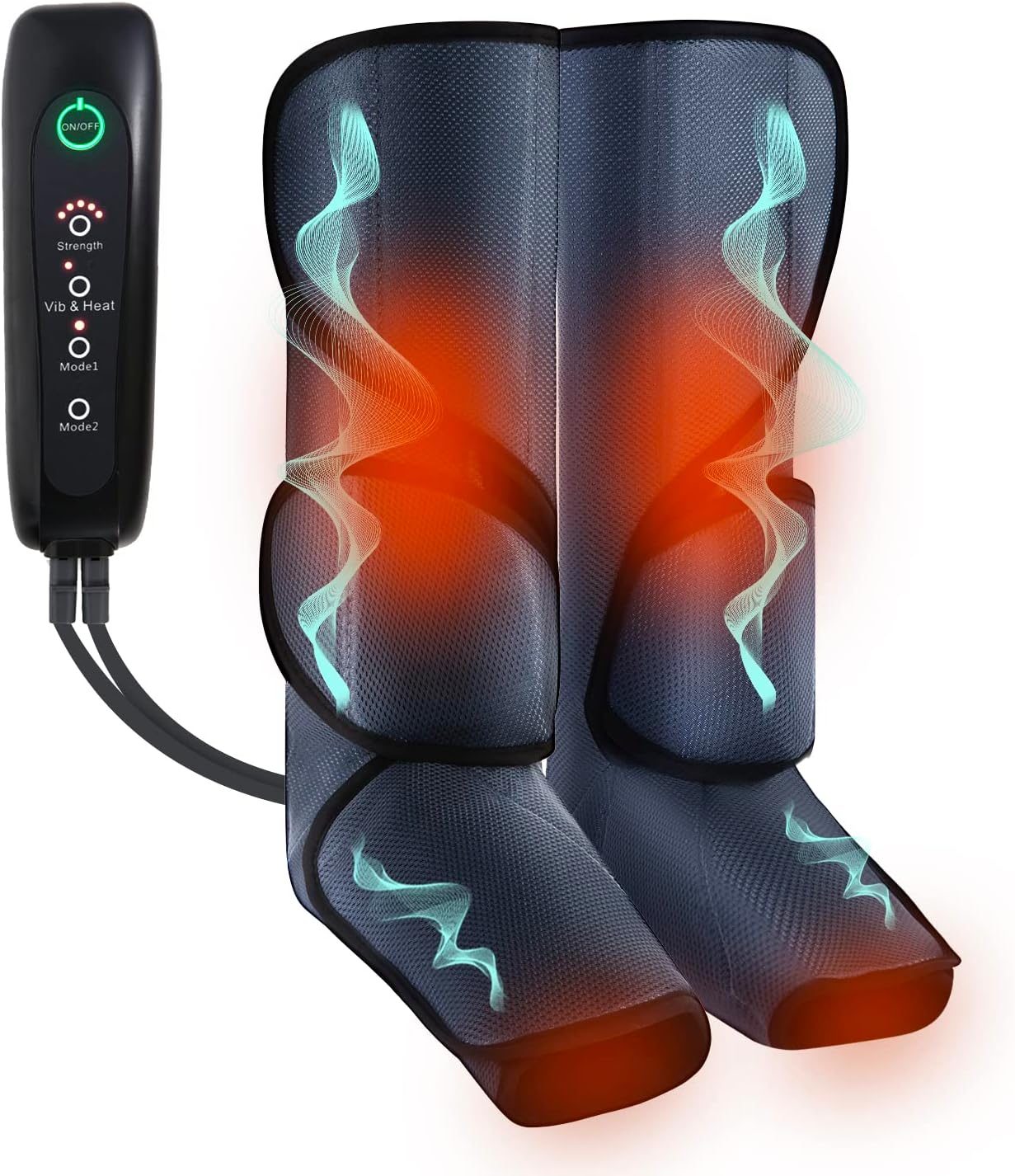 Leg Massager For Circulation And Pain Relief, Leg Compression Massager For Circulation,Leg Massager With Heat And Compression,Vibration Foot And Leg Massager For Circulation And Relaxation,Best Gifts