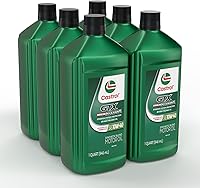 Vista 6 de Castrol GTX High Mileage 10W-40 - Aceite sintético para motor, 1 cuarto de galón, paquete de 6
