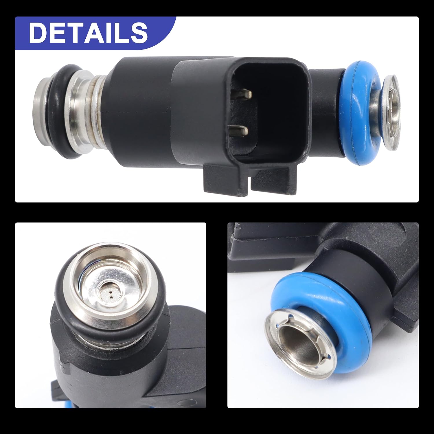 HiSport Fuel Injectors 12592648 Replacement For Chevy Malibu Impala 2006-2010, Uplander 2006-2009,Compatible with Buick Terraza 2006-2007,Pontiac Montana G6 2006-2009 3.5L 3.9L 6PCS