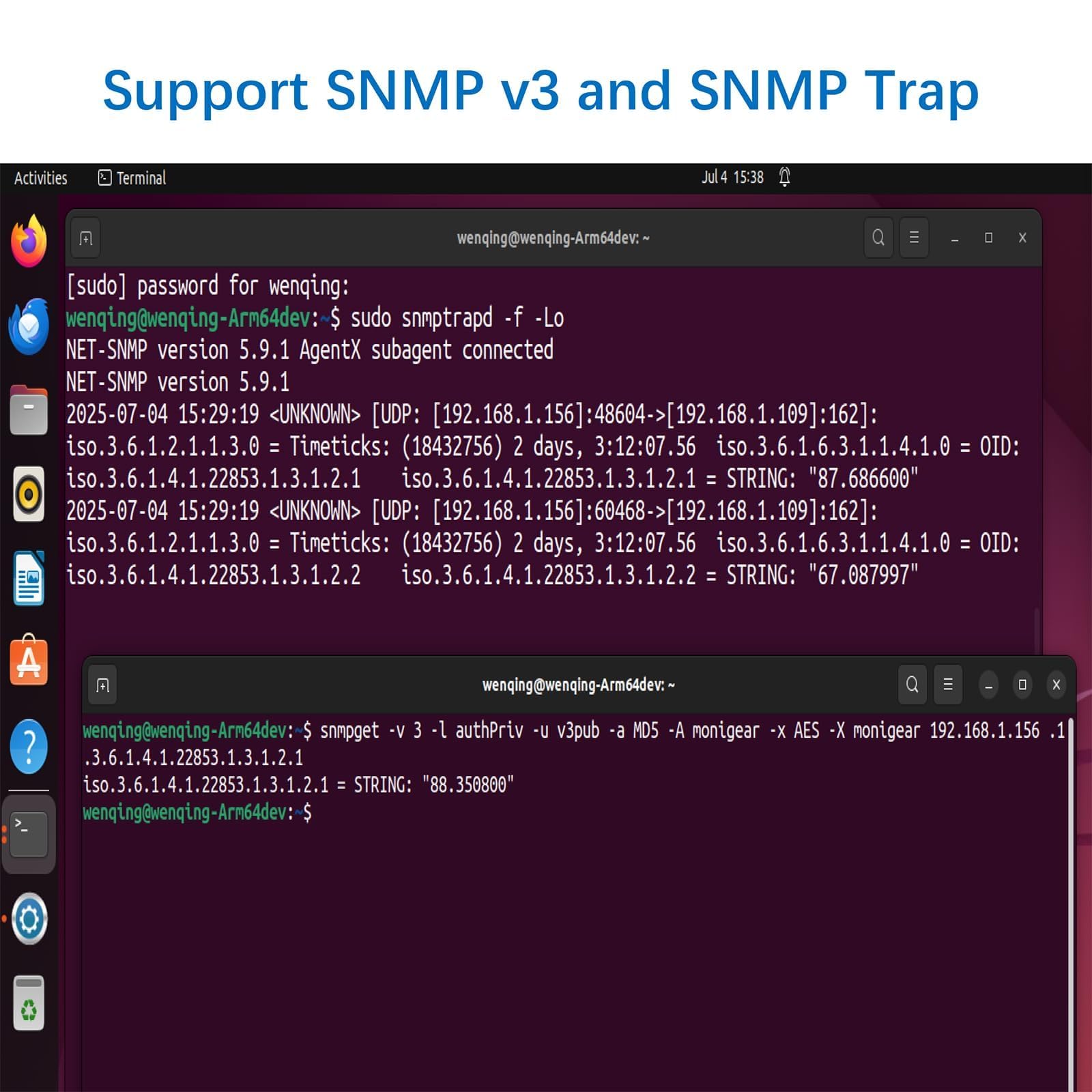 SNMP Temperatursensor und Feuchtigkeitssensor mit PoE - Netzwerk-Monitor für Serverraum & IoT, unterstützt MQTT, BACnet, Modbus TCP, SSL/TLS, AWS Azure Cloud