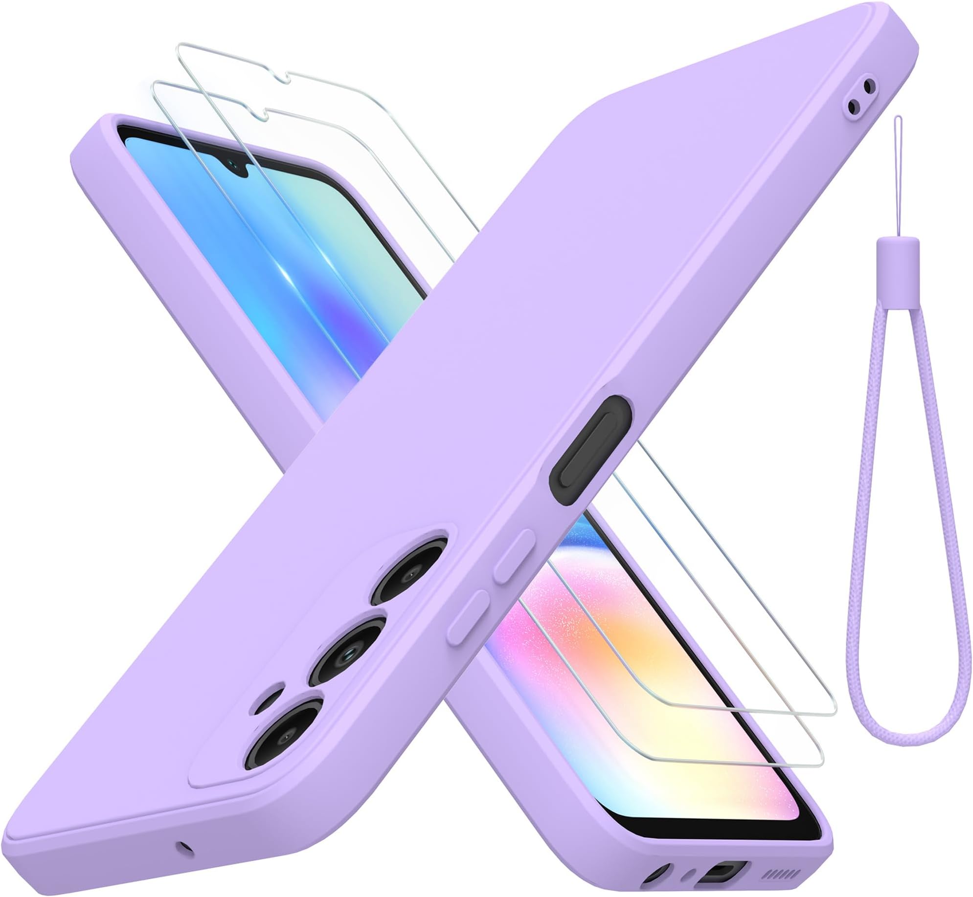 Étui Portefeuille Zanae Galaxy A05s Violet